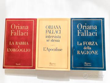 3 Libri di Oriana Fallaci