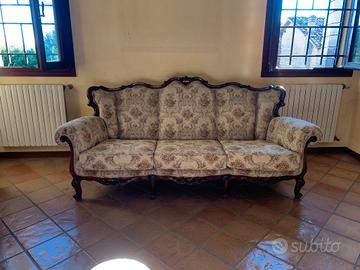 Salotto classico completo  divano + 2 poltrone 