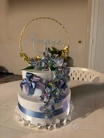 torta scenografia decorativa "Amore"stile elegante
