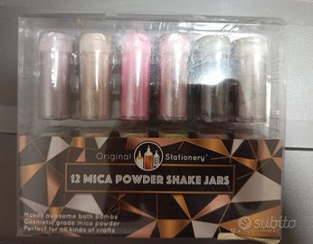 12 Coloranti di Polvere di Mica