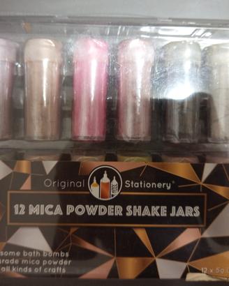 12 Coloranti di Polvere di Mica