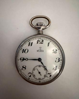 Orologio da Tasca Vintage WEBER