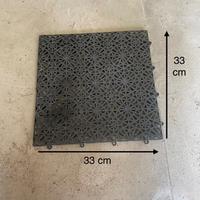 Paistrelle da giardino in PVC ad incastro