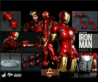 Iron Man Mark 3 DIECAST Hot Toys MMS256