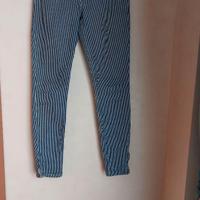 Jeans a righe American Apparel donna