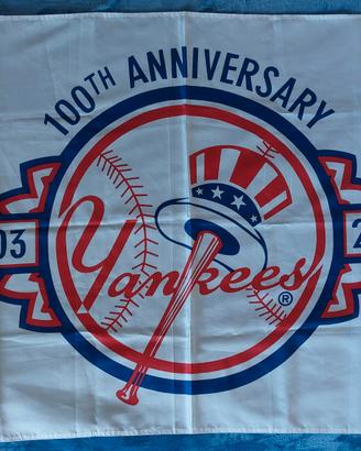 Bandiera New York Yankees 100th Anniversary 152x84