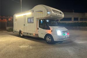 Laika camper mansardato accessoriato