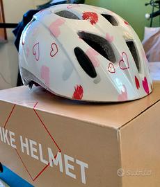 Casco bici bimba 2/4 anni tg. 47-51 cm