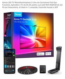 Govee Retroilluminazione LED TV 3 Lite