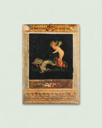 Riproduzione lignea pompeiana f.lli Alinari '50
