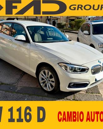 BMW 116 CAMBIO AUTOMATICO BIANCO PERLATO