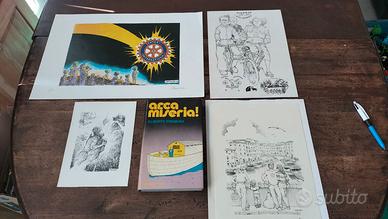 ALBERTO FREMURA lotto Libro Litografie Stampe Rari