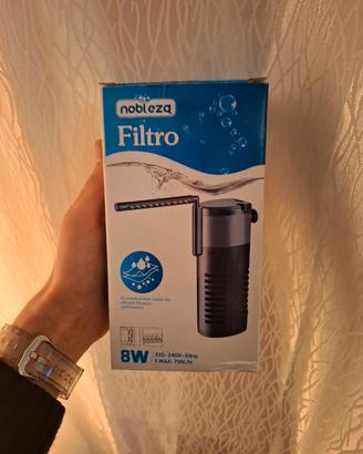 Filtro acquario Nobleza 700 L/h 8W usato una volta
