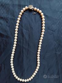 Collana vintage perle 