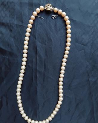 Collana vintage perle 