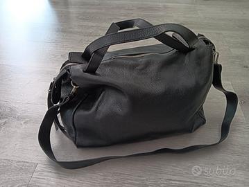 Borsa donna pelle nera Loristella originale 