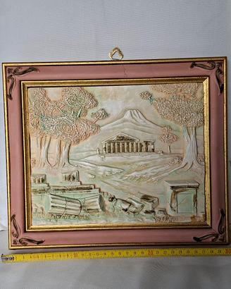 Bassorilievo in gesso Franciacorta