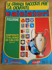 l'Unità Album Calciatori Panini Serie A 1970-71