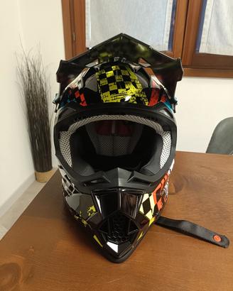 casco cross per bambini 