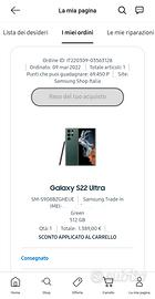 Samsung Galaxy S22 Ultra 512gb Green