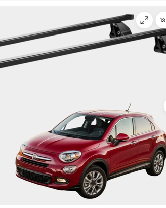portapacchi  Fiat 500 X per modello senza Barre