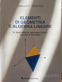 Elementi di Geometria e Algebra lineare III