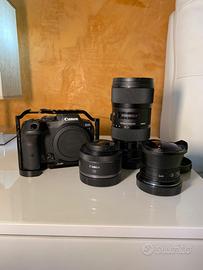Canon EOS R7 + Sigma 18-35 F 1.8 + Canon 50 1.8 &
