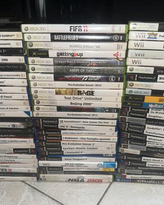 Videogiochi xbox,xbox360,ps3,ps4,wii