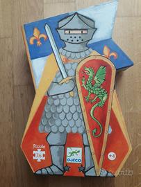 The knight and the dragon - Puzzle Djeco