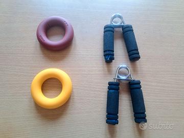 4 Gripper / Pinze Allenamento Mani e Avambracci