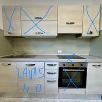 Cucina componibile M.C. Mod Stella olmo naturale