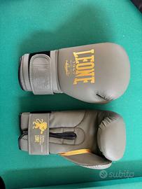 guantoni da boxe + fasce leone