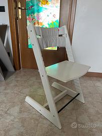 Sedia Stokke bianca