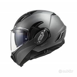 Casco modulare LS2 FF900 VALIANT II SOLID con mentoniera ribaltabile Bianco