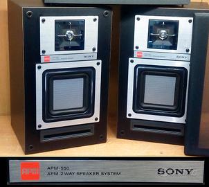 SONY Speaker APM -- 1984