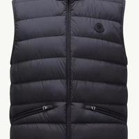 Gilet imbottito Moncler in piuma Lechtal
