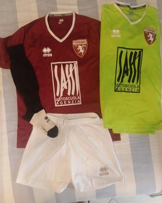 Lotto 12 divise calcio bambino Erreà Torino FC