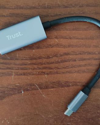Trust Dalyx adattatore USB-C HDMI 4K 60Hz