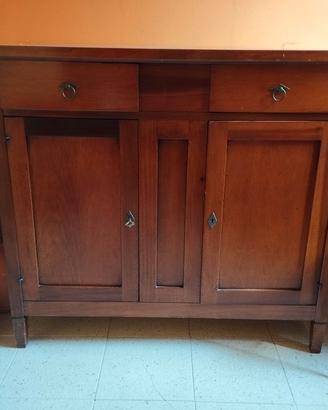 Credenza legno massiccio arte povera
