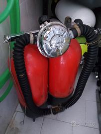 Erogatore spirosub mistral +Bibo e gav d'epoca