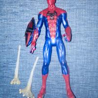 Spiderman con luci e suoni, spara ragnatele 