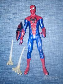 Spiderman con luci e suoni, spara ragnatele 