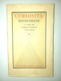 Libro Curiosità dannunziane Inedite e rare