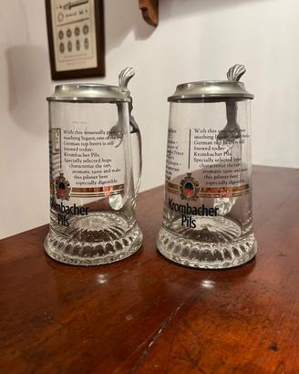 Boccali birra Kronbacher Pils