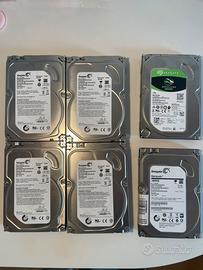Lotto Seagate 6 HDD - 1TB