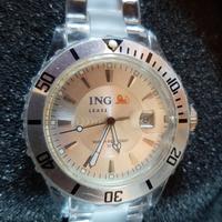 Orologio ing lease collezione banca finanziaria