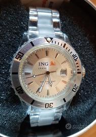 Orologio ing lease collezione banca finanziaria