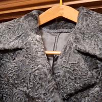 giaccone in pelliccia di astrakan usato pochissimo