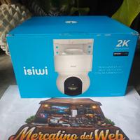 Telecamera Wi-Fi Esterno Isiwi ISW-PT3MP 2K - 
