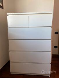 Cassettiera e comodino ikea malm